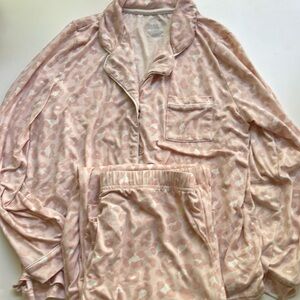 Pink Animal Print Tahari Pajaama